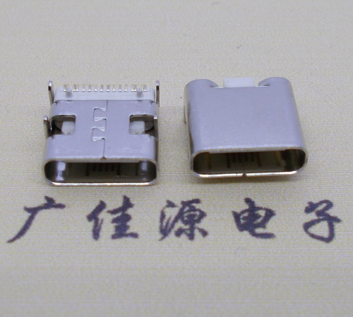 大连板上贴片type-c16p母座连接器
