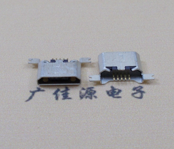 大连MK USB B Type 沉板0.9母座后两脚SMT口不卷边
