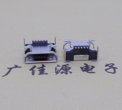 大连Micro USB 5S B Type -垫高0.9前贴后插